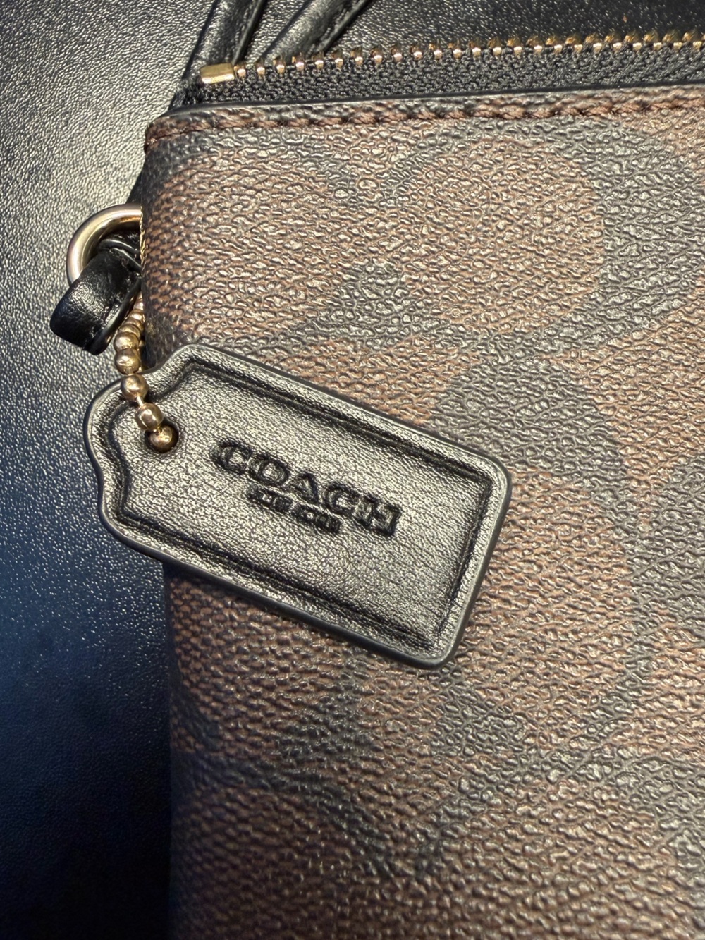 Coach Wristlet Double Corner Zip - Picture 5 of 5